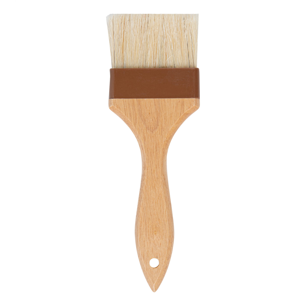 Brush, Pastry & Basting, 9.5 Inch, Wood, Natural, with Boar Bristles, 3 Inch Wide,1 - 1 EACH