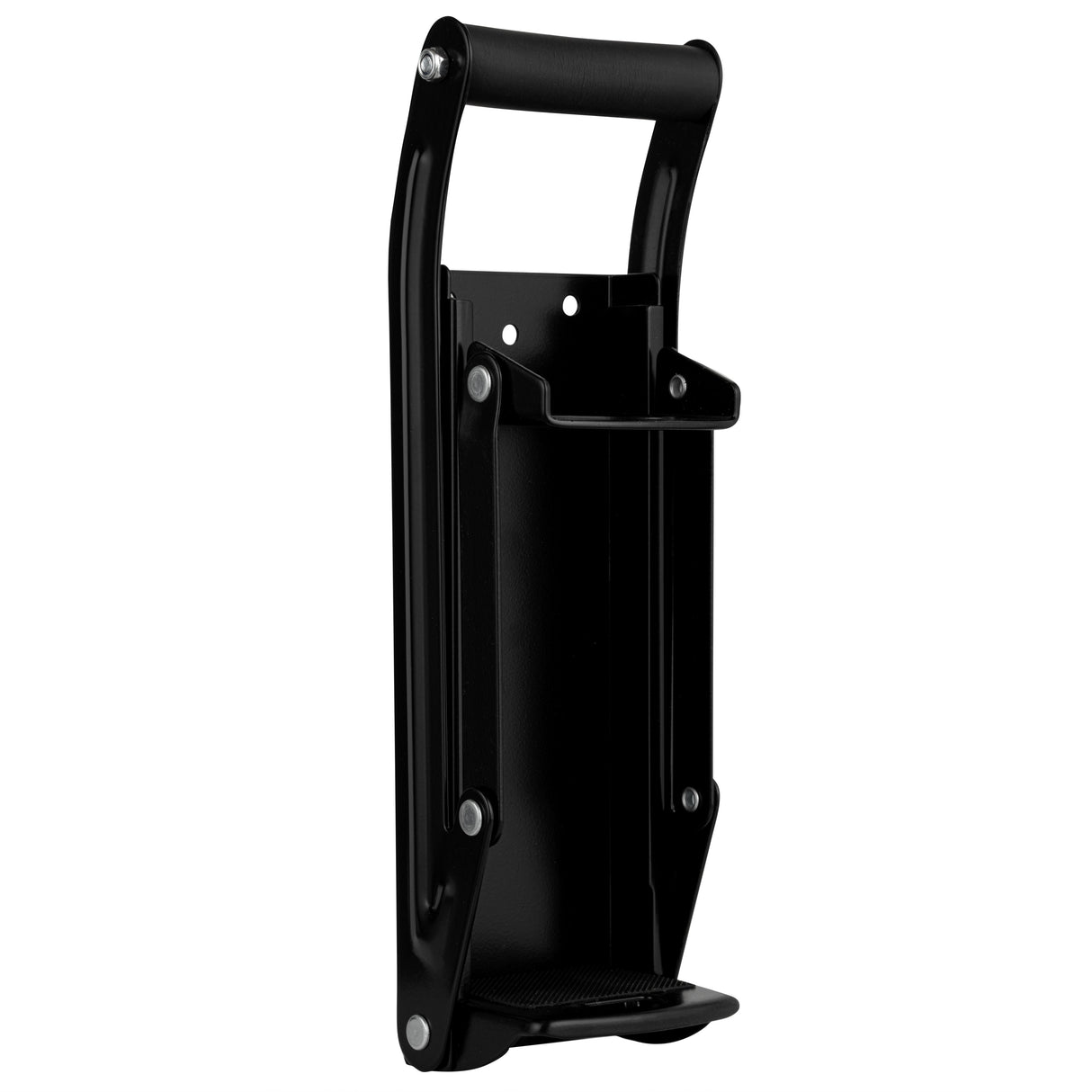 Crusher, Can, Metal, Black, Wall Mount, for 12-16 Ounce Cans,1 - 1 EACH
