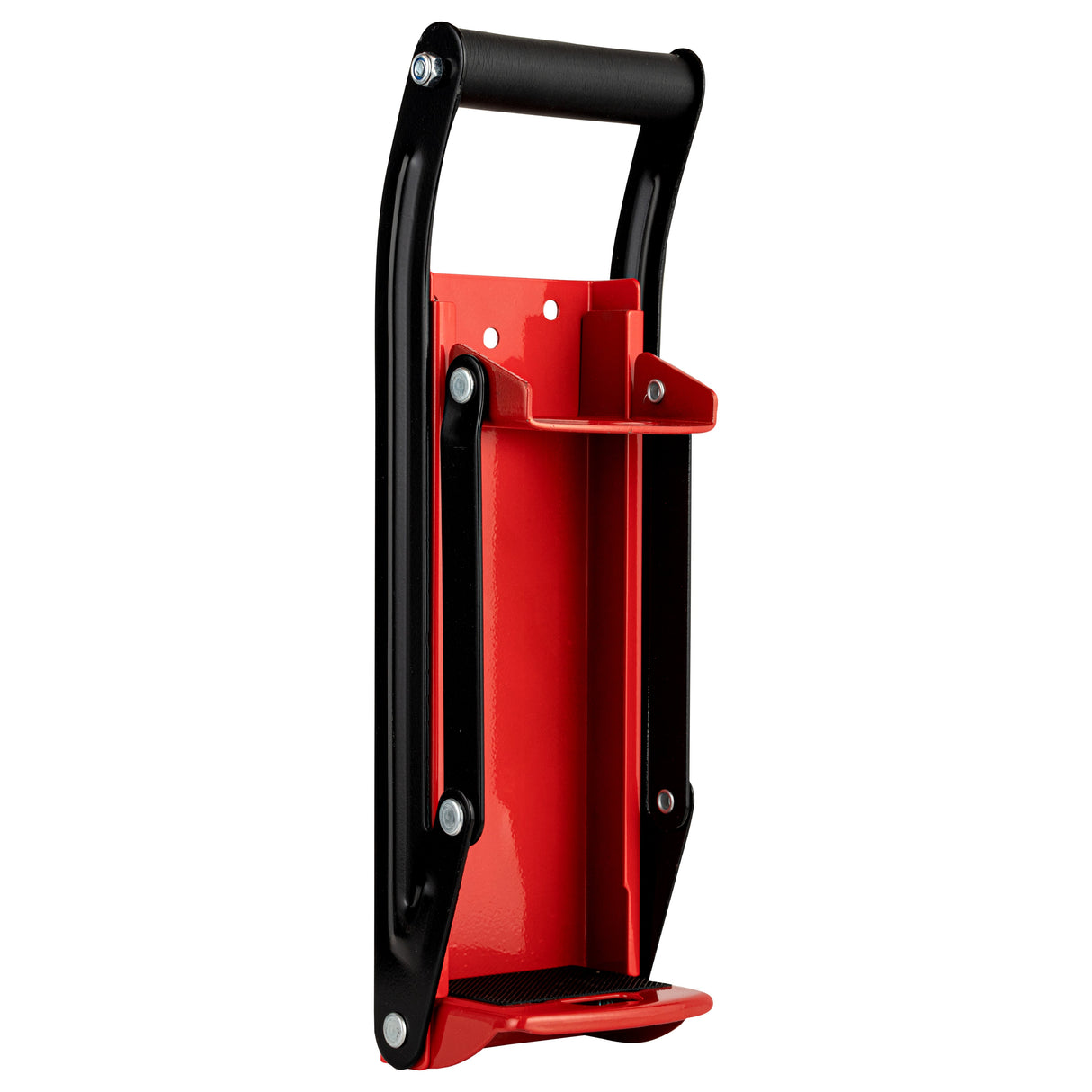 Crusher, Can, Metal, Red, Wall Mount, for 12-16 Ounce Cans,1 - 1 EACH