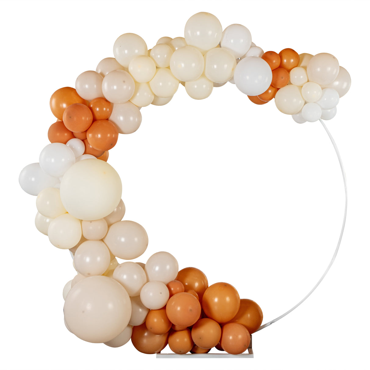 Balloon Kit, Arch & Garland, Balloonify 149 Piece, Brown/Beige/White,1 - 1 EACH