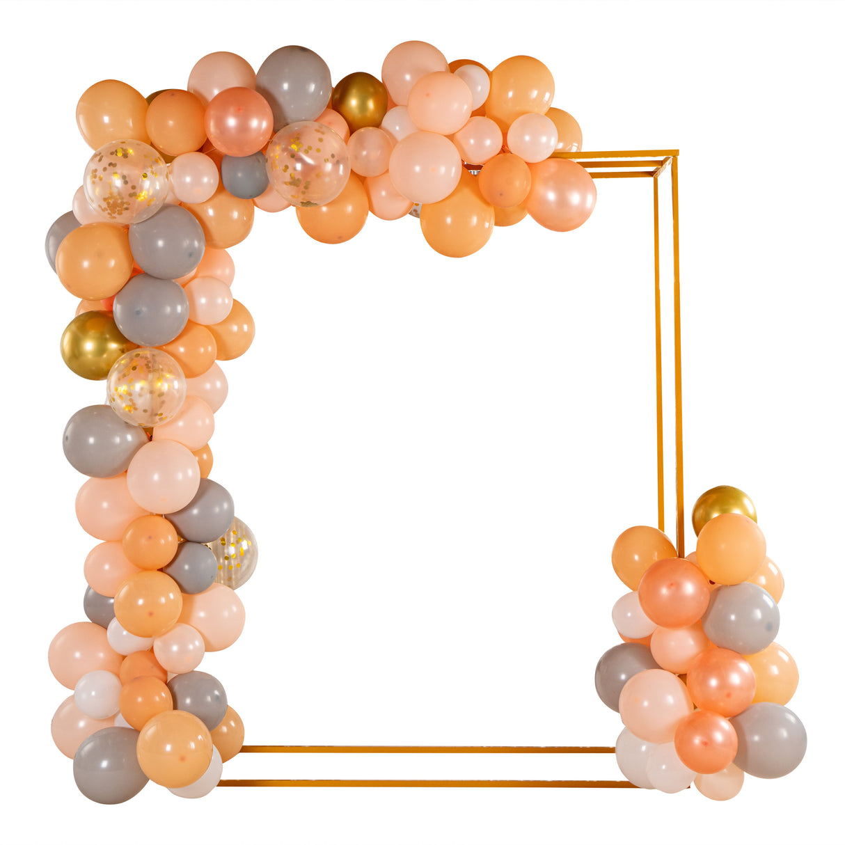 Balloon Kit, Arch & Garland, Balloonify 129 Piece, Coral/White/Gold,1 - 1 EACH