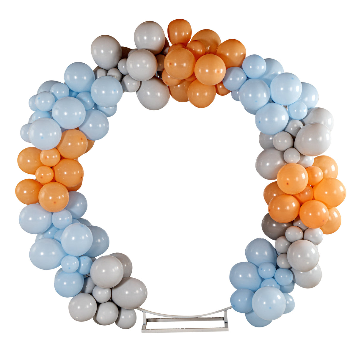 Balloon Kit, Arch & Garland, Balloonify 163 Piece, Blue/White/Beige,1 - 1 EACH