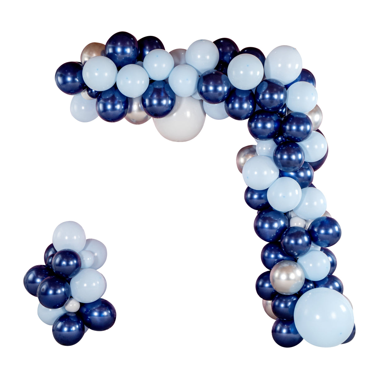 Balloon Kit, Arch & Garland, Balloonify, Navy/Sky Blue/White,1 - 1 EACH