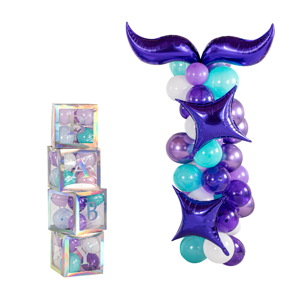 Balloon Kit, Arch & Garland, Balloonify 89 Piece, Sparkle Mermaid,1 - 1 EACH