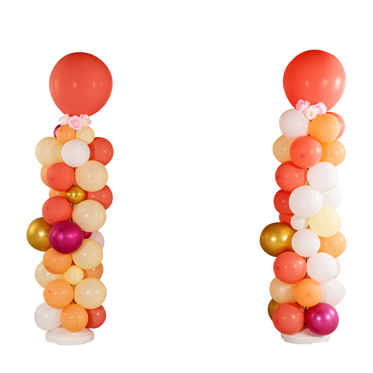 Balloon Kit, Arch & Garland, Balloonify 98 Piece, Coral/Pink/Yellow,1 - 1 EACH
