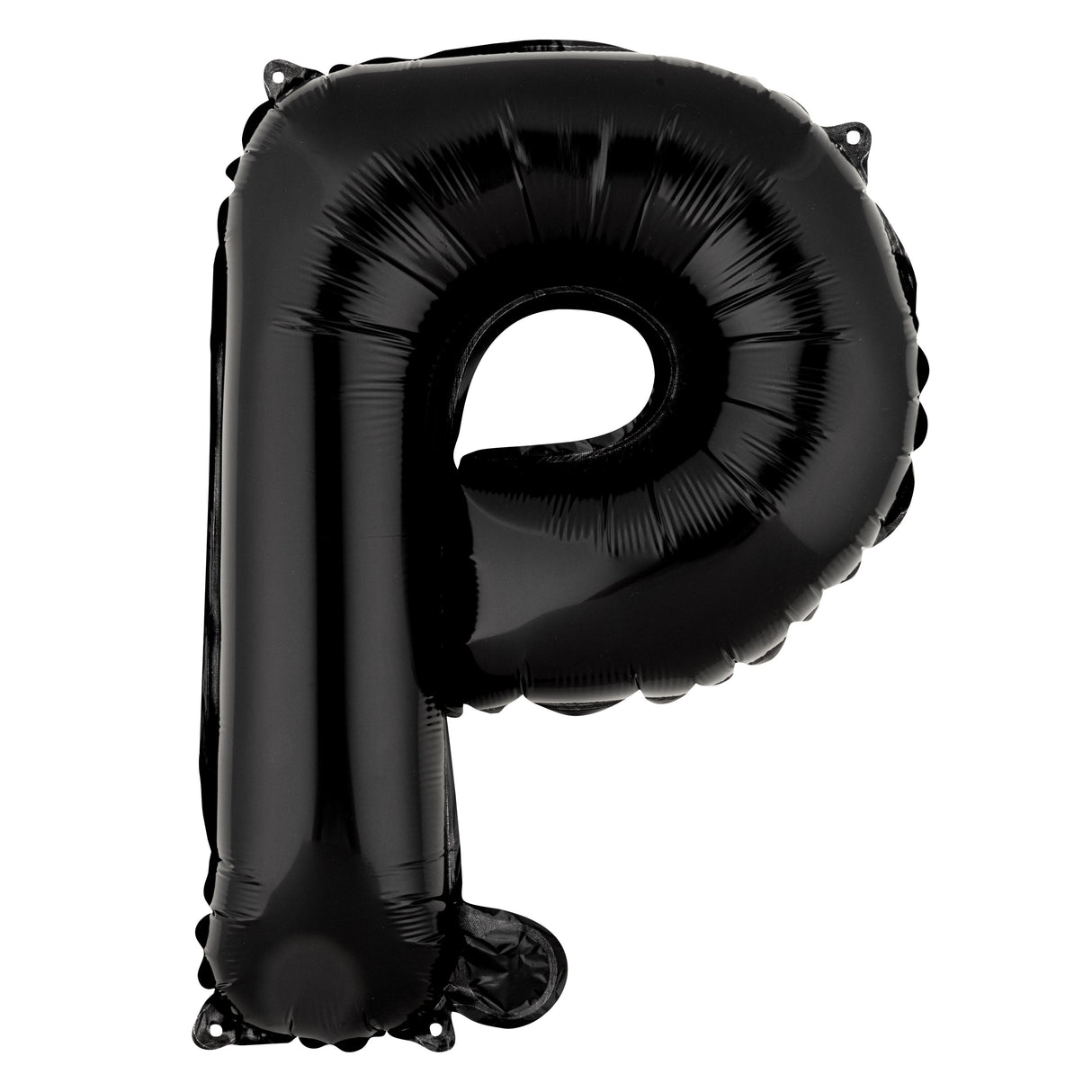 Balloon, Mylar, Balloonify 16 Inch, Letter P, Black,1 - 1 EACH