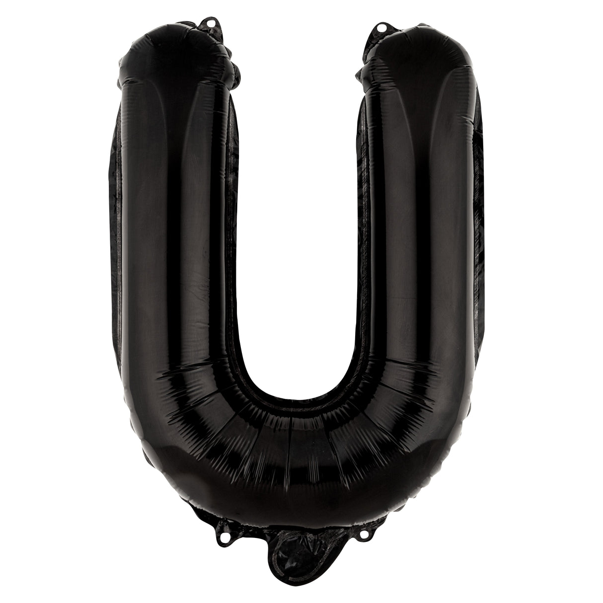 Balloon, Mylar, Balloonify 16 Inch, Letter U, Black,1 - 1 EACH