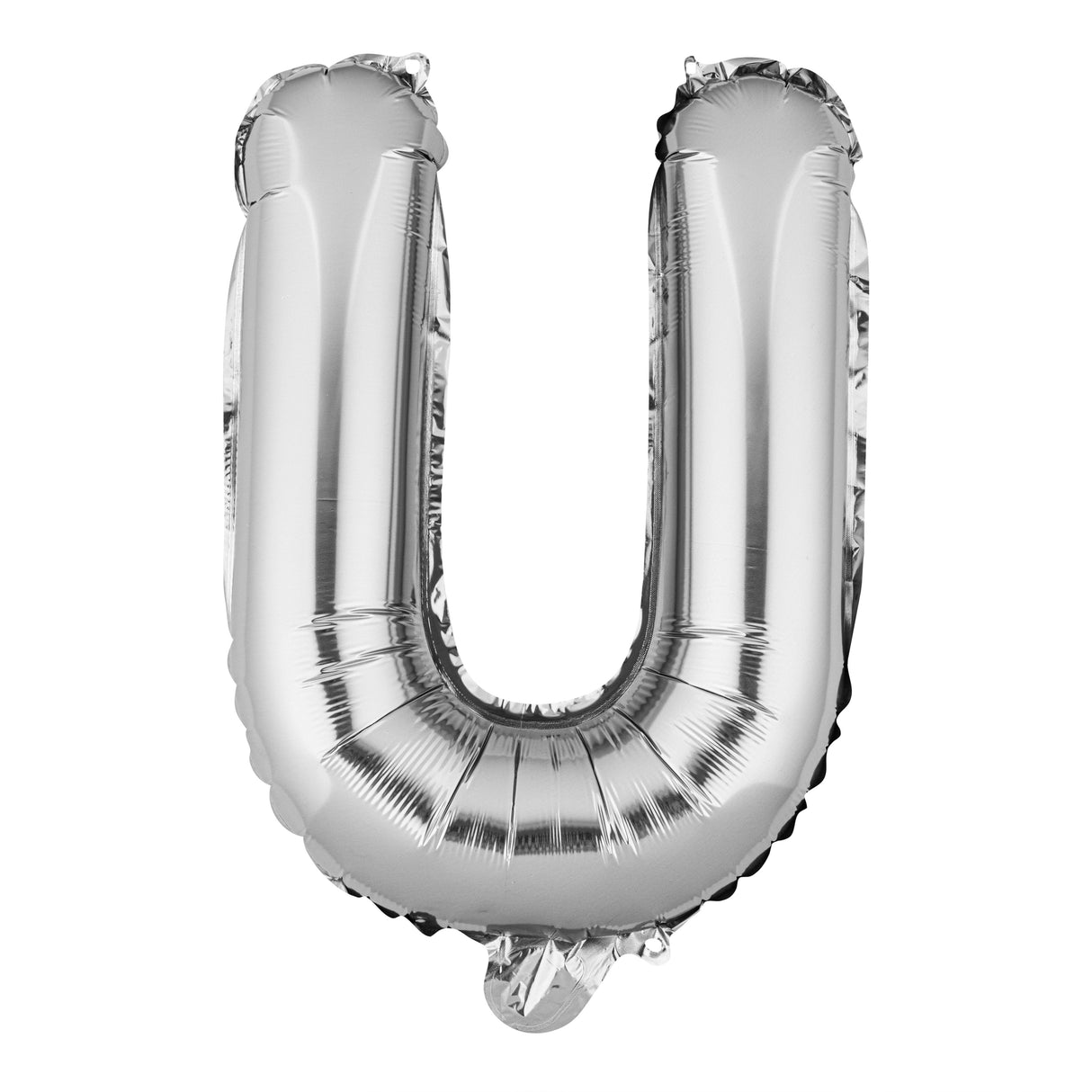 Balloon, Mylar, Balloonify 16 Inch, Letter U, Silver,1 - 1 EACH