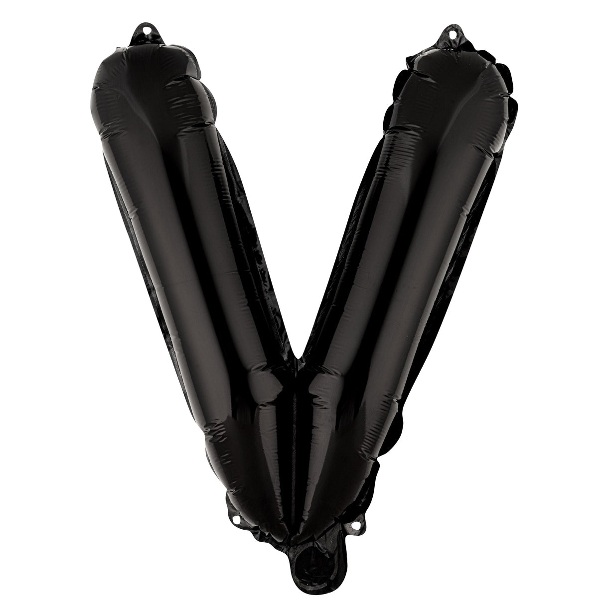 Balloon, Mylar, Balloonify 16 Inch, Letter V, Black,1 - 1 EACH