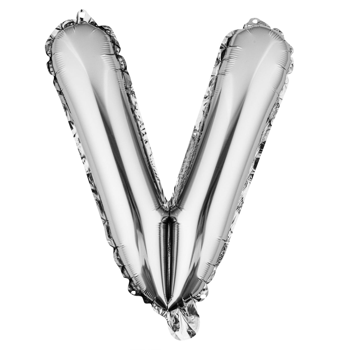 Balloon, Mylar, Balloonify 16 Inch, Letter V, Silver,1 - 1 EACH