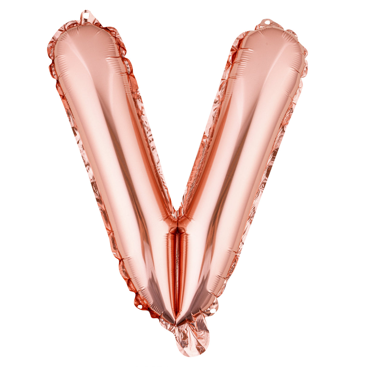 Balloon, Mylar, Balloonify 16 Inch, Letter V, Rose Gold,1 - 1 EACH