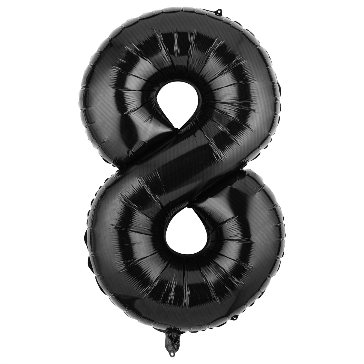 Balloon, Mylar, Balloonify 40 Inch, Number 8, Black,1 - 1 EACH