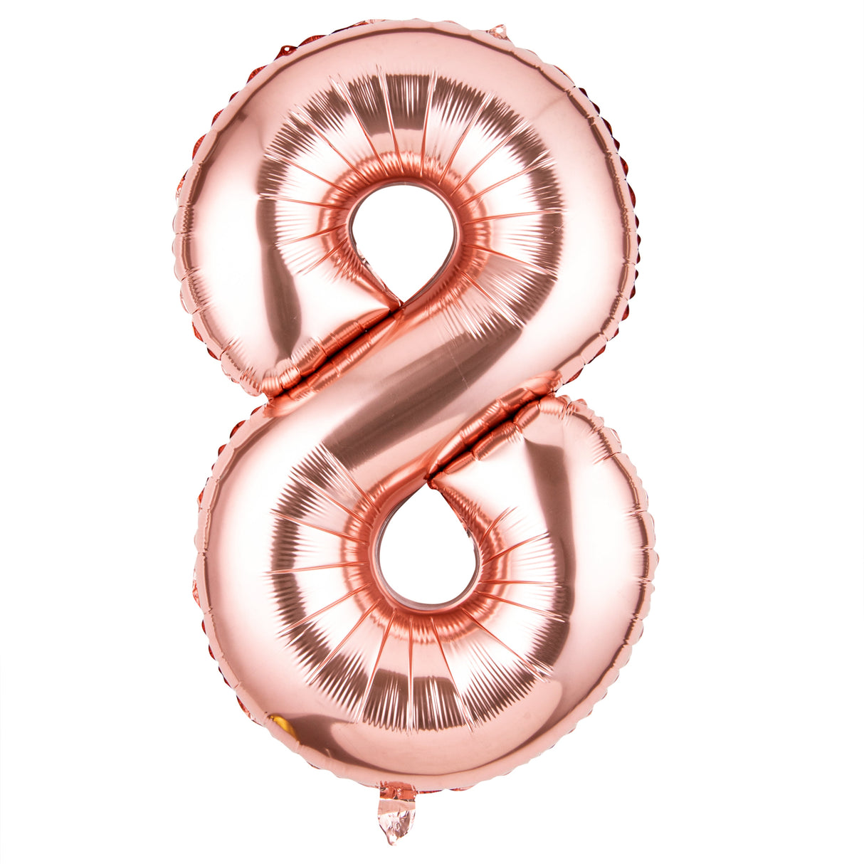 Balloon, Mylar, Balloonify 40 Inch, Number 8, Rose Gold,1 - 1 EACH