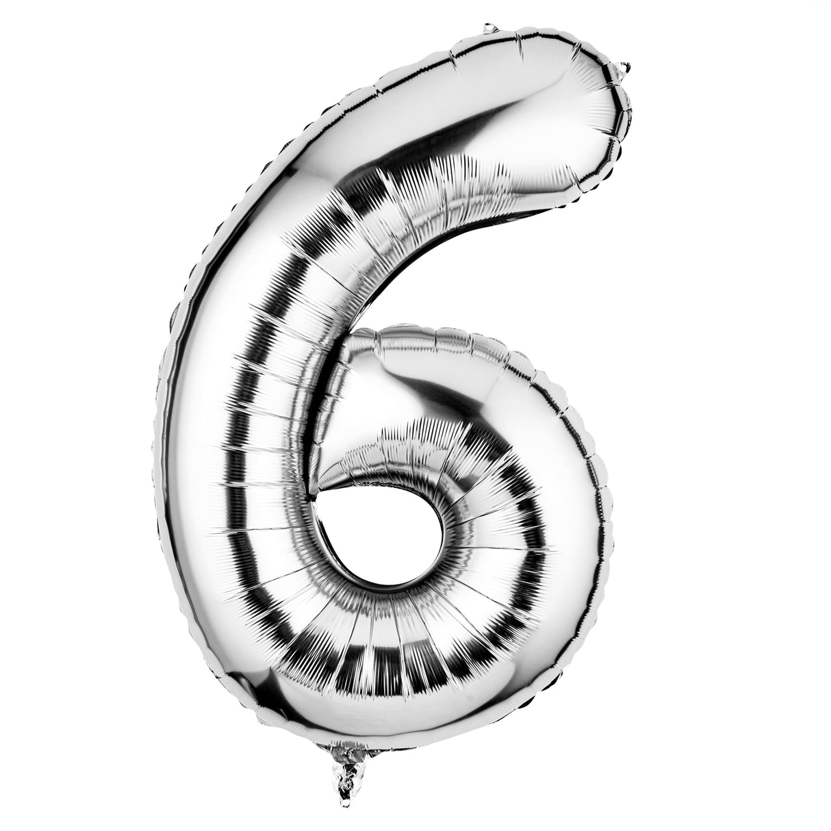 Balloon, Mylar, Balloonify 40 Inch, Number 6, Silver,1 - 1 EACH