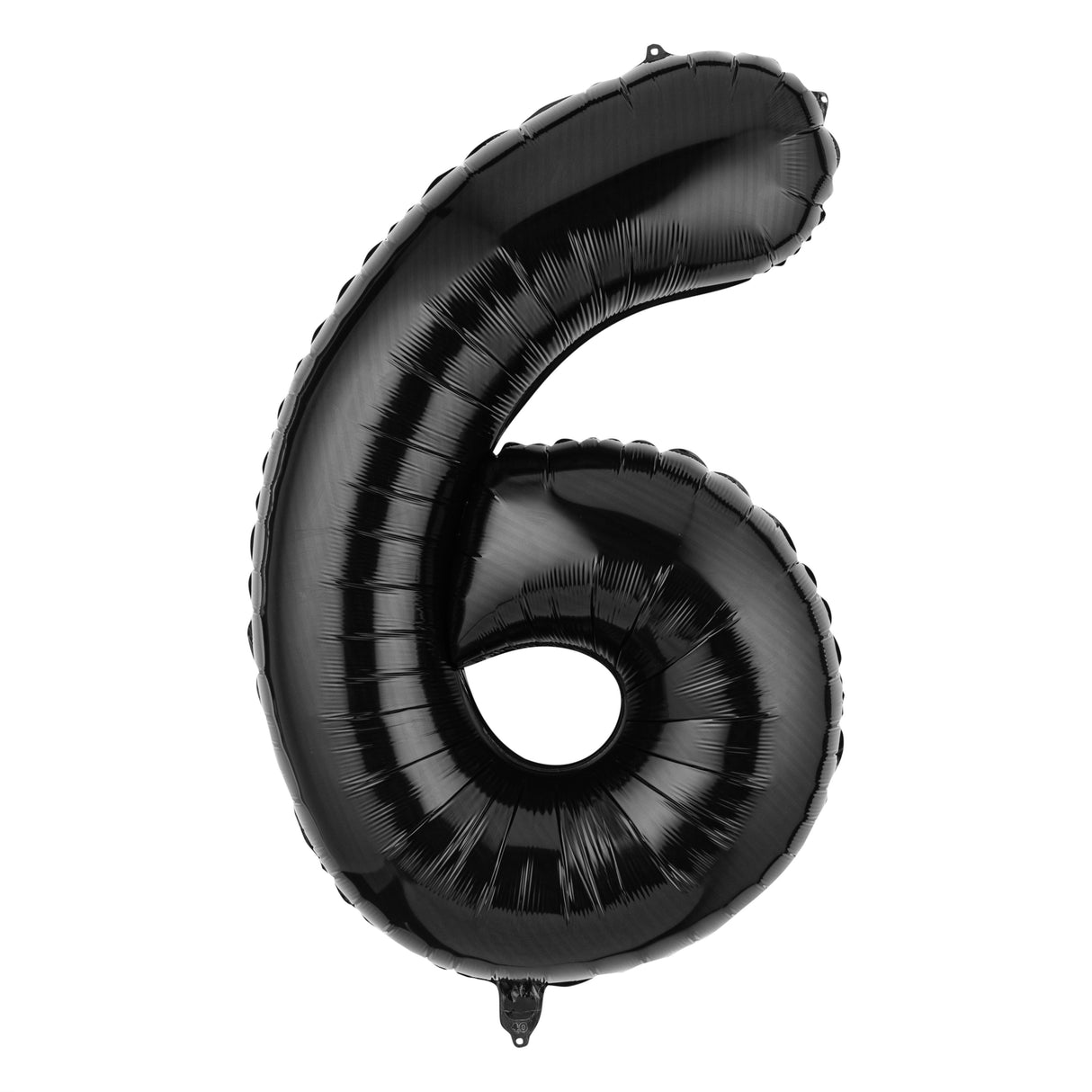 Balloon, Mylar, Balloonify 40 Inch, Number 6, Black,1 - 1 EACH
