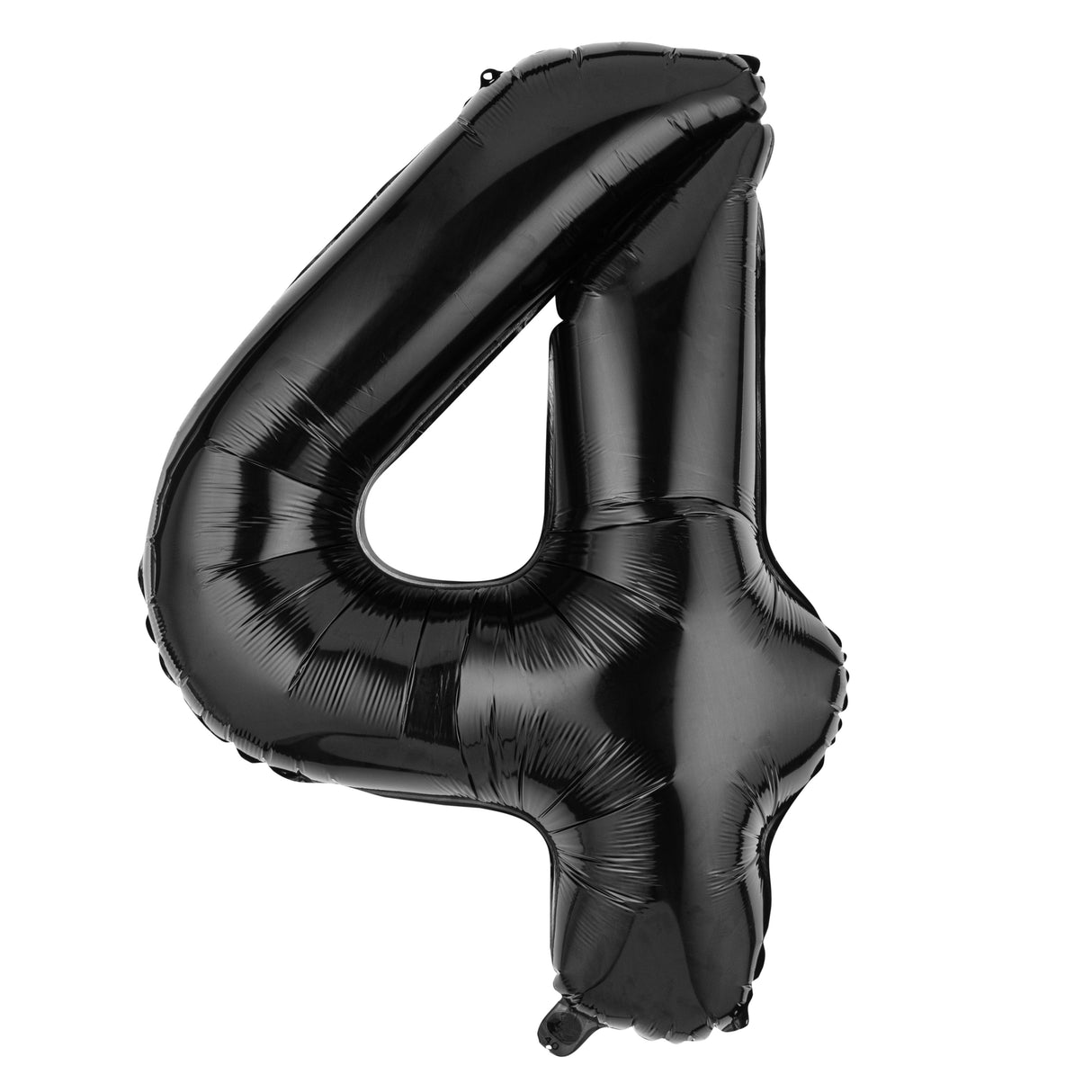 Balloon, Mylar, Balloonify 40 Inch, Number 4, Black,1 - 1 EACH