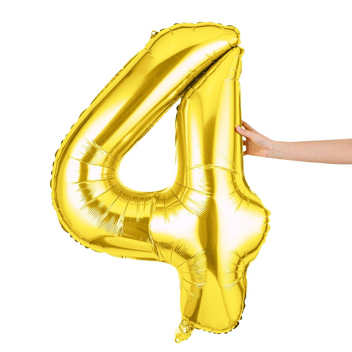 Balloon, Mylar, Balloonify 40 Inch, Number 4, Gold,1 - 1 EACH