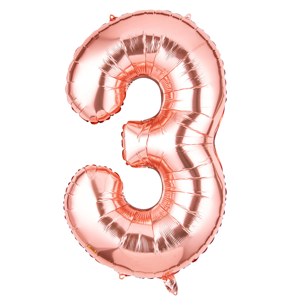 Balloon, Mylar, Balloonify 40 Inch, Number 3, Rose Gold,1 - 1 EACH