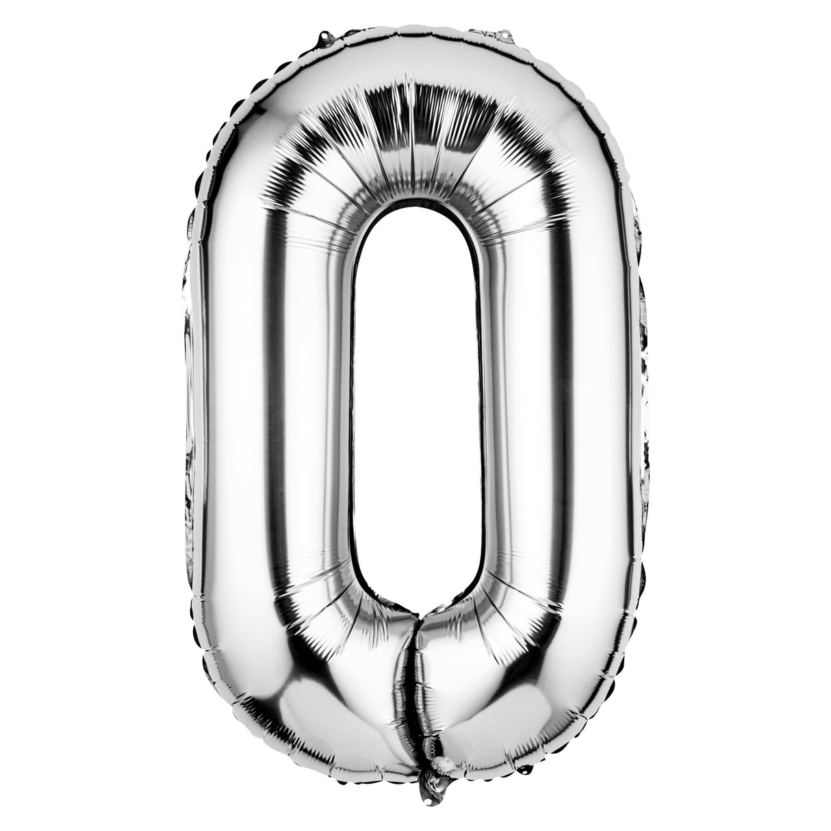 Balloon, Mylar, Balloonify 40 Inch, Number 0, Silver,1 - 1 EACH
