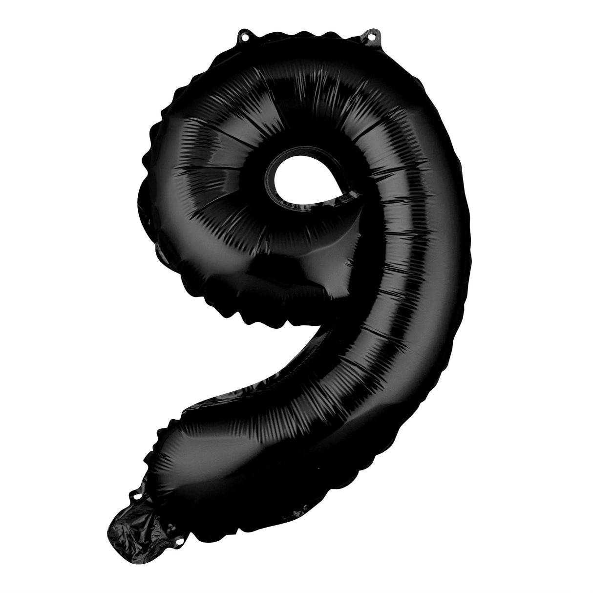 Balloon, Mylar, Balloonify 16 Inch, Number 9, Black,1 - 1 EACH