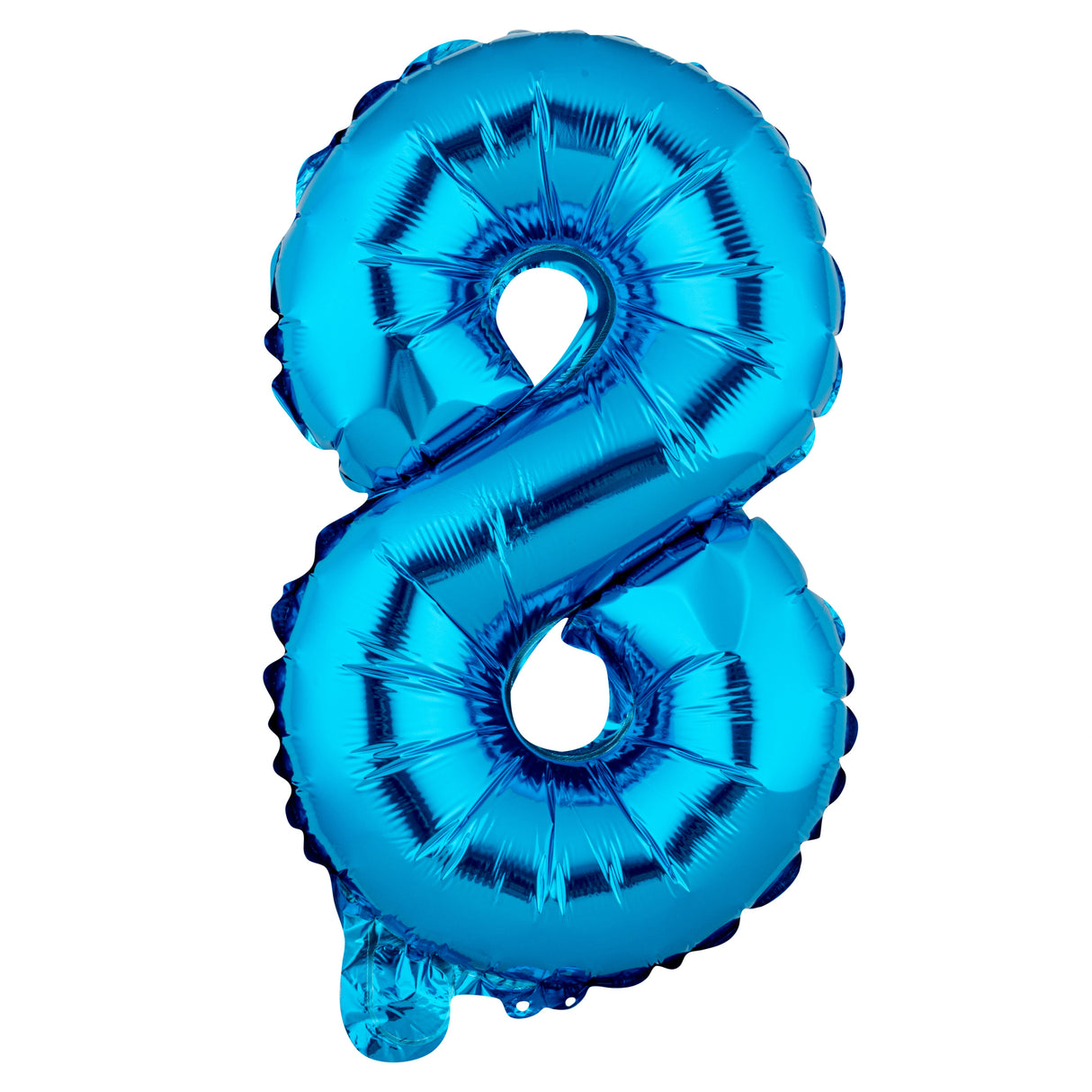 Balloon, Mylar, Balloonify 16 Inch, Number 8, Blue,1 - 1 EACH