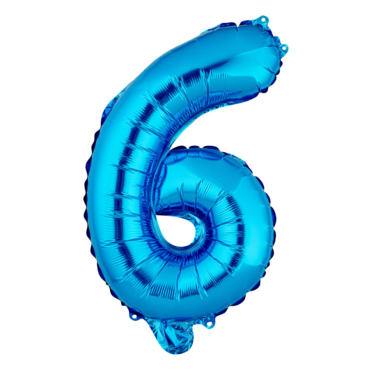 Balloon, Mylar, Balloonify 16 Inch, Number 6, Blue,1 - 1 EACH