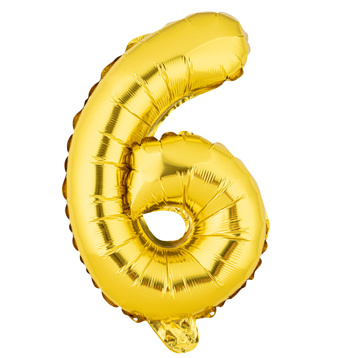 Balloon, Mylar, Balloonify 16 Inch, Number 6, Gold,1 - 1 EACH
