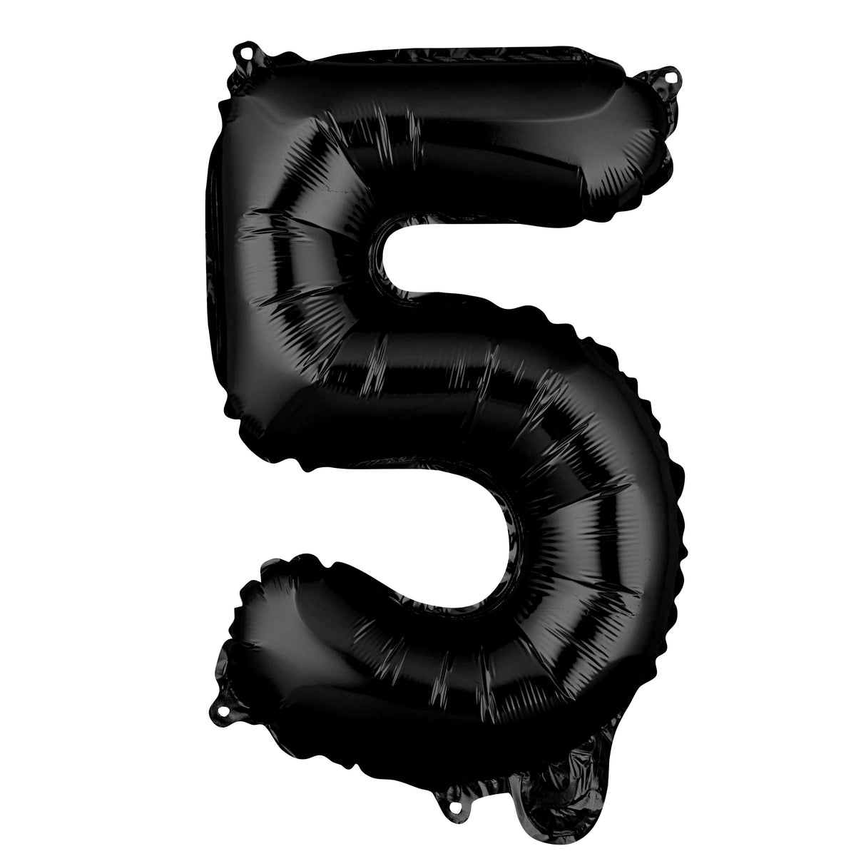 Balloon, Mylar, Balloonify 16 Inch, Number 5, Black,1 - 1 EACH