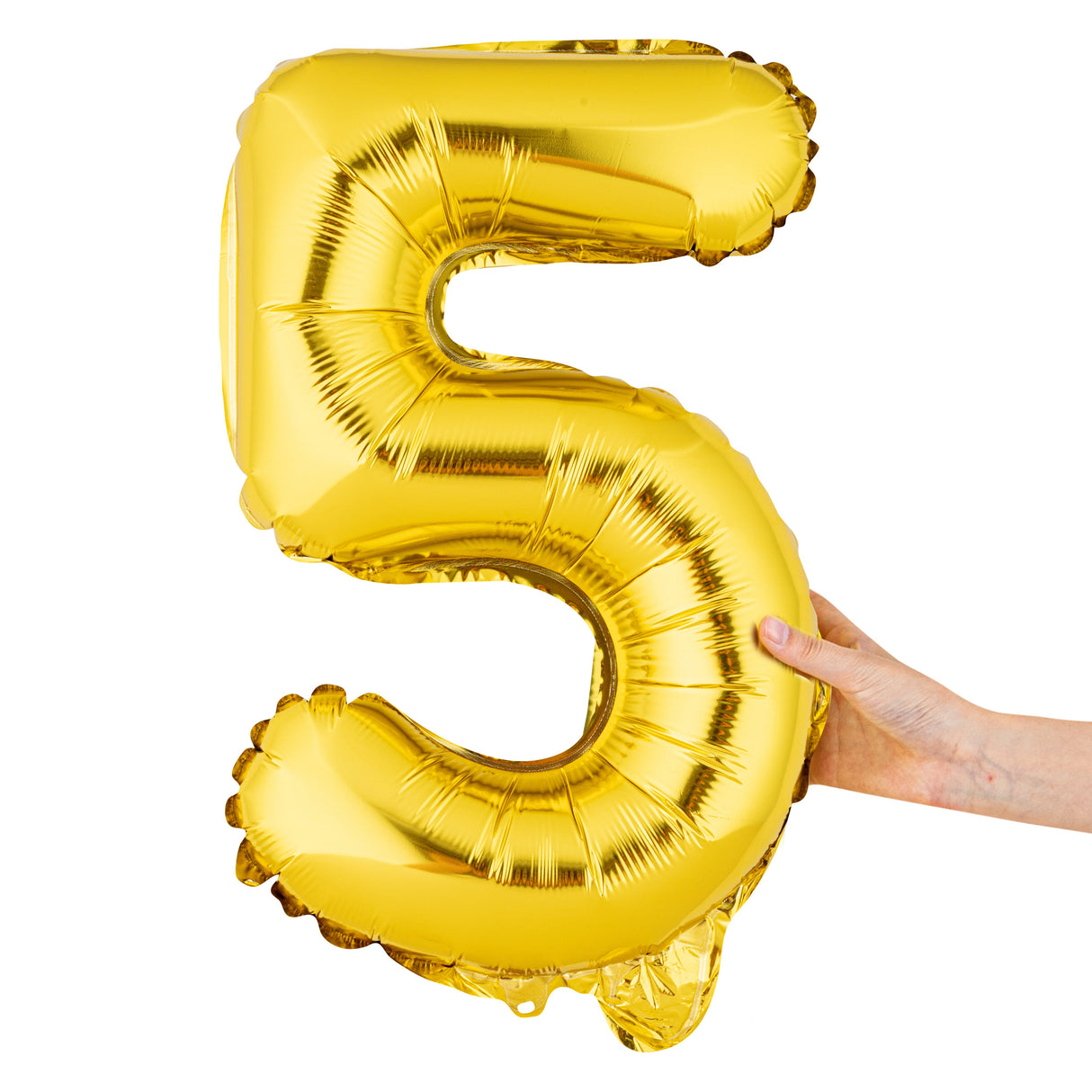 Balloon, Mylar, Balloonify 16 Inch, Number 5, Gold,1 - 1 EACH