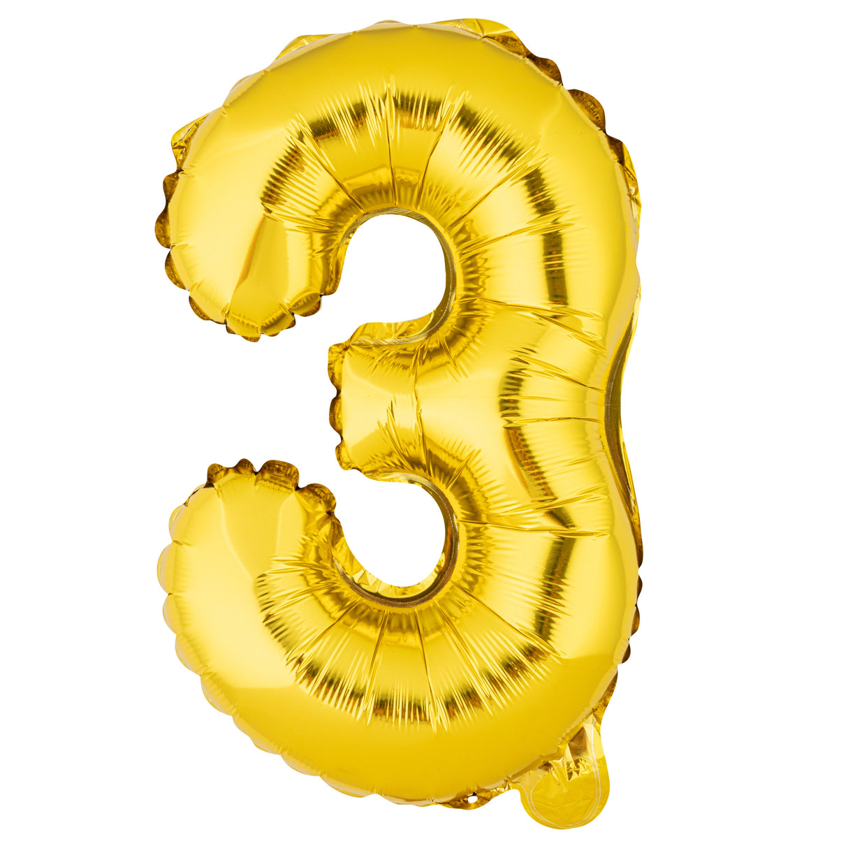 Balloon, Mylar, Balloonify 16 Inch, Number 3, Gold,1 - 1 EACH