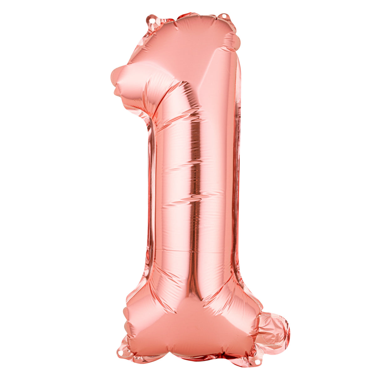 Balloon, Mylar, Balloonify 16 Inch, Number 1, Rose Gold,1 - 1 EACH