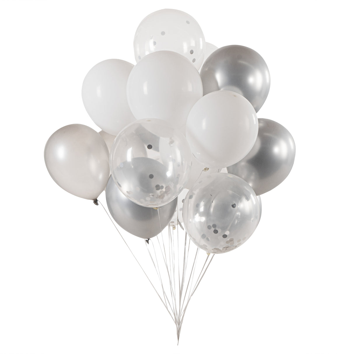 Balloon Set, Balloonify, Silver Confetti,1 - 1 EACH
