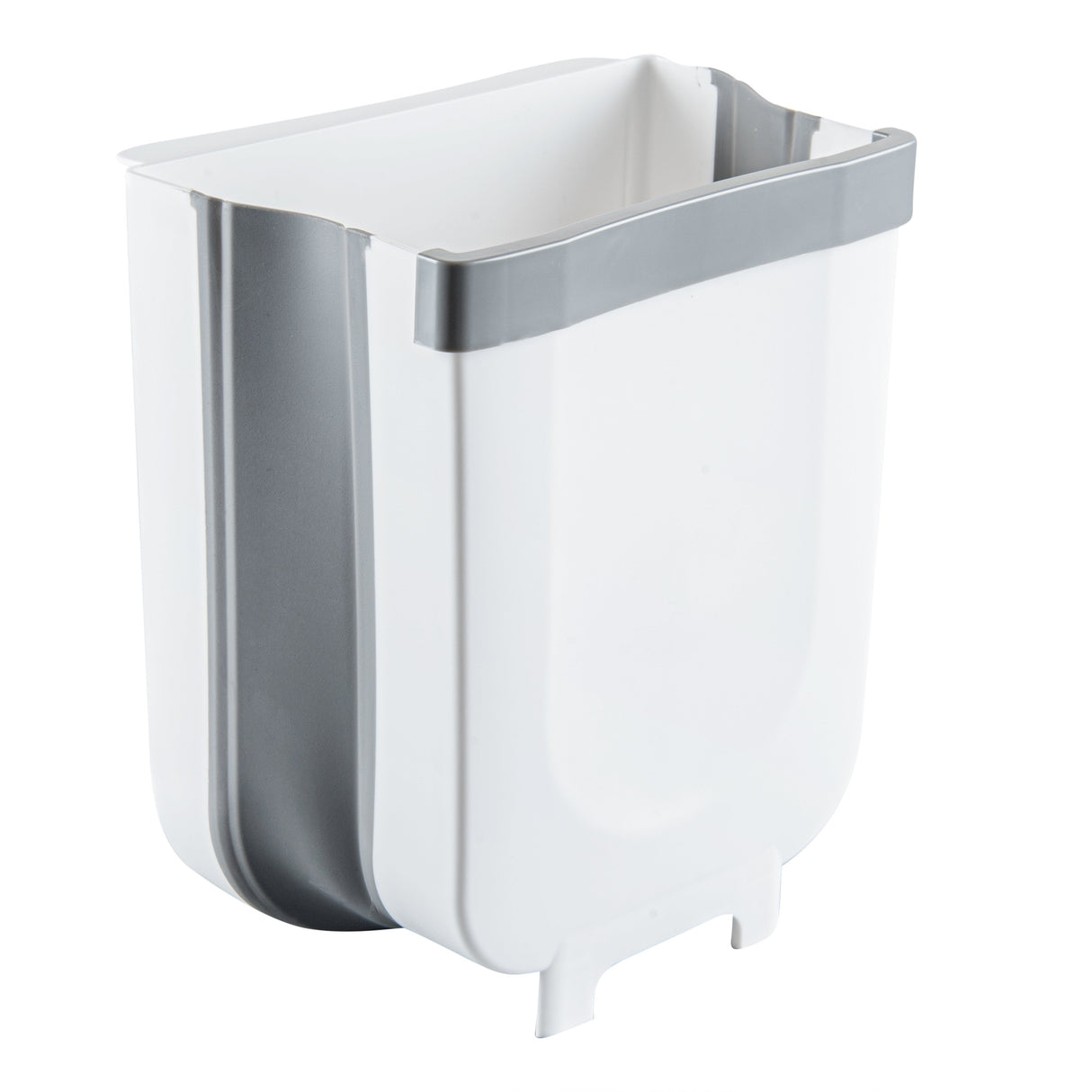 Receptacle, Collapsible, 11.5 x 10 x 7 Inch Large, Gray,1 - 1 EACH