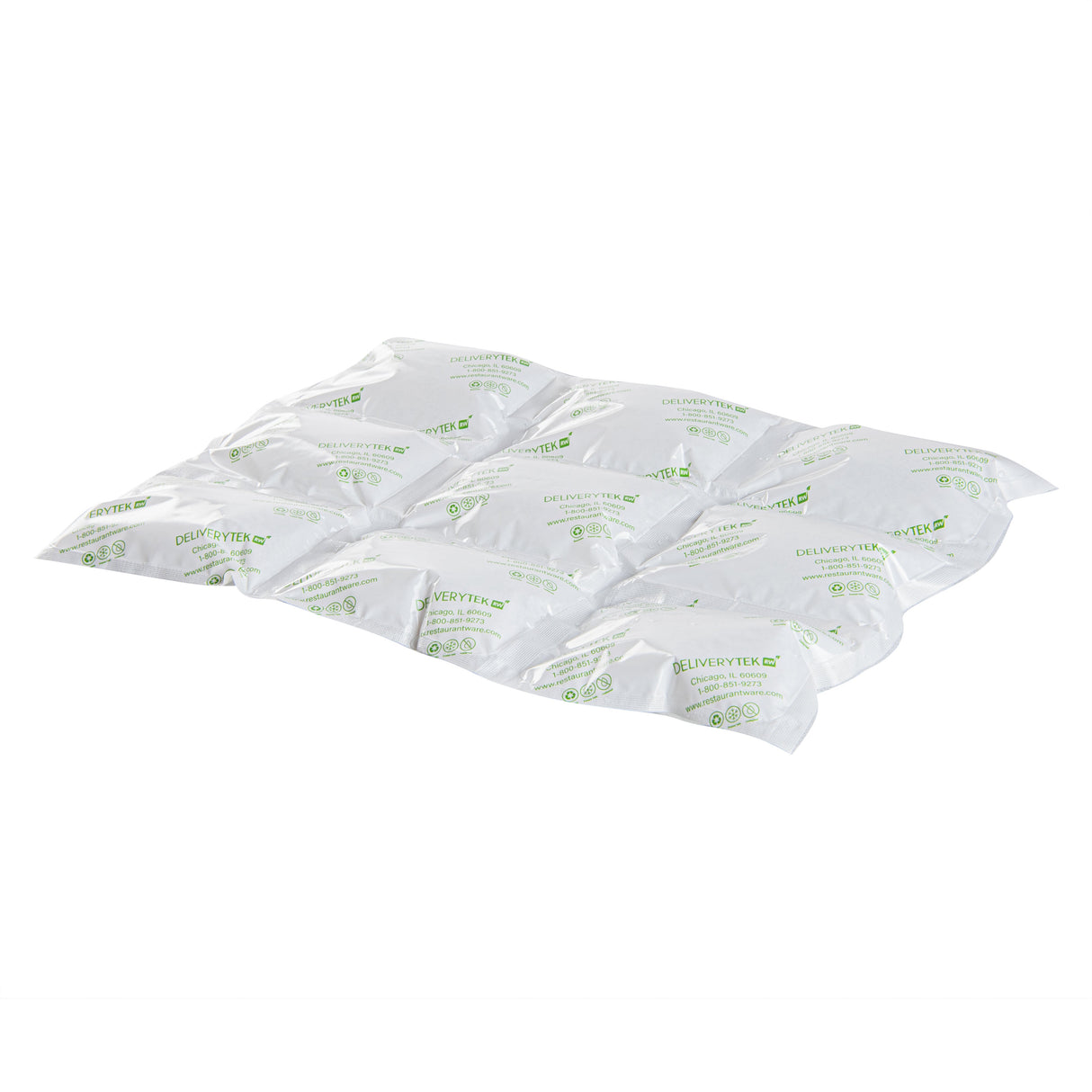 Ice Pack, Shipping, Delivery Tek, Plastic, 3 x 3 Cells, 15.25 x 11.5 Inch,10 - 1 EACH