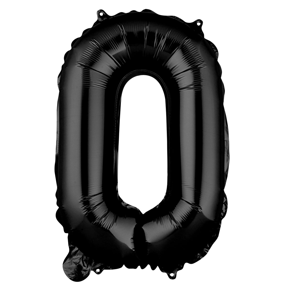 Balloon, Mylar, Balloonify 16 Inch, Number 0, Black,1 - 1 EACH