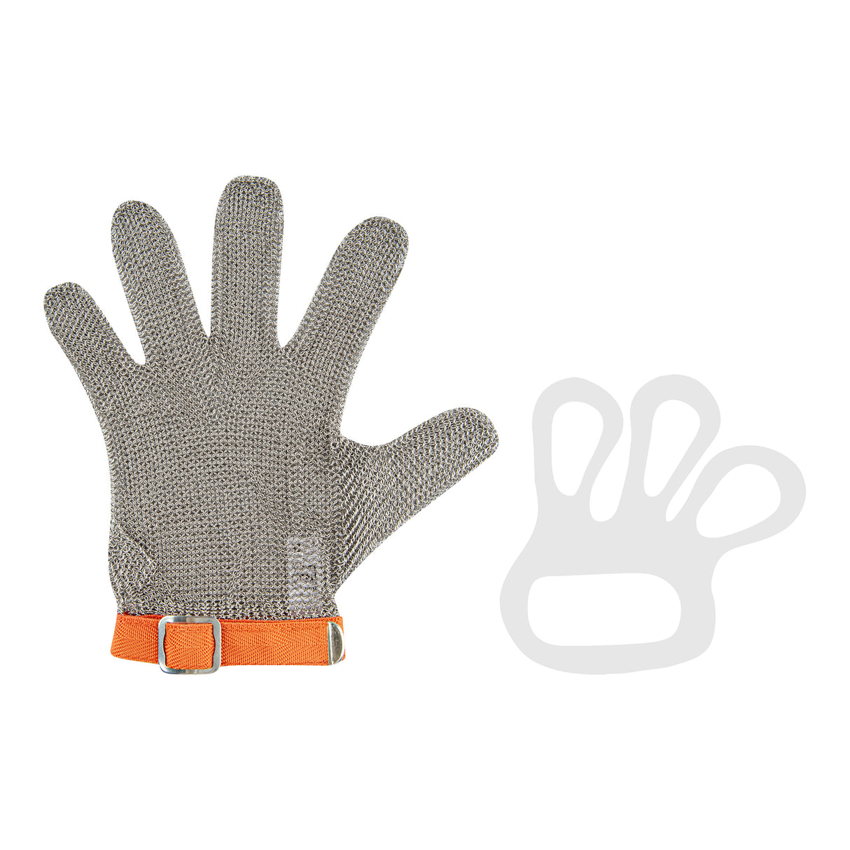 Gloves, Cut-Resistant, Life Protector, Extra-Large, Fiber & Stainless Steel Mesh, Level 9, 10.25 x 5.25 Inch,1 - 1 EACH