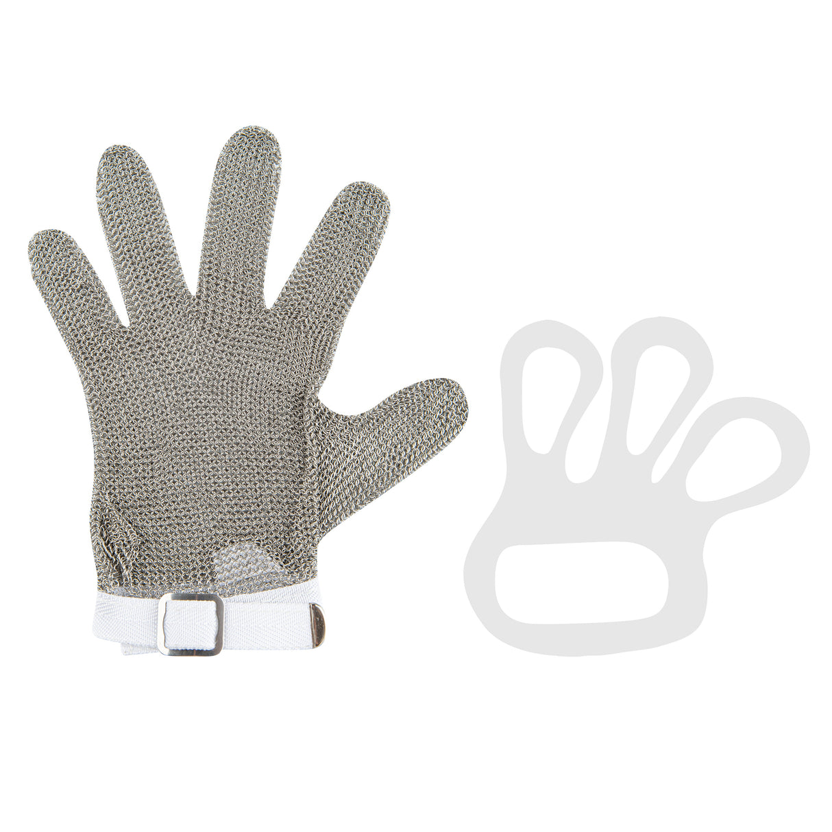 Gloves, Cut-Resistant, Life Protector, Small, Fiber & Stainless Steel Mesh, Level 9, 9.25 x 4.75 Inch,1 - 1 EACH
