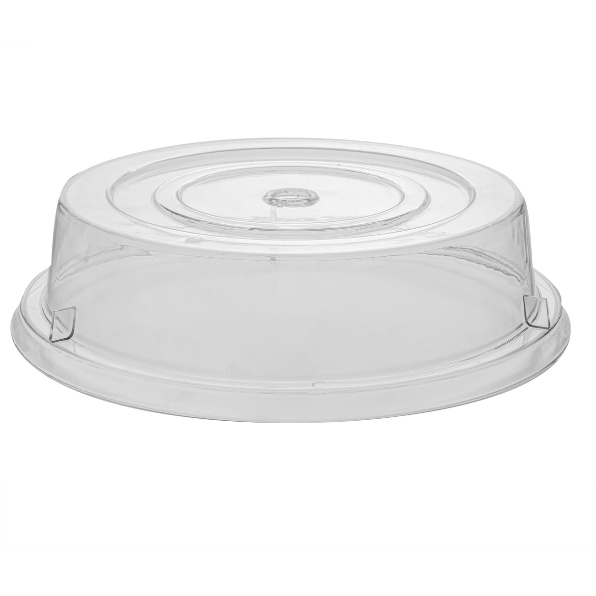 Lids, Dome Plate, 11 Inch, Clear, Polycarbonate,10 - 1 EACH