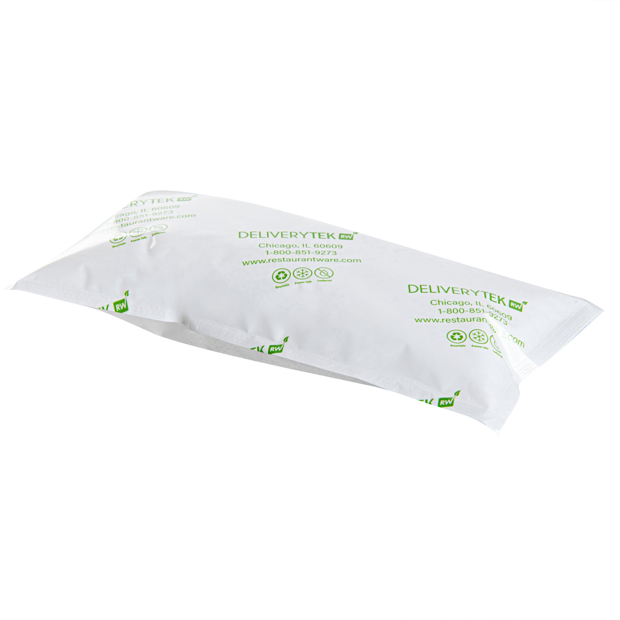 Ice Packs, Shipping, Delivery Tek, Plastic, 7.75 x 3.75 Inch,100 - 1 EACH