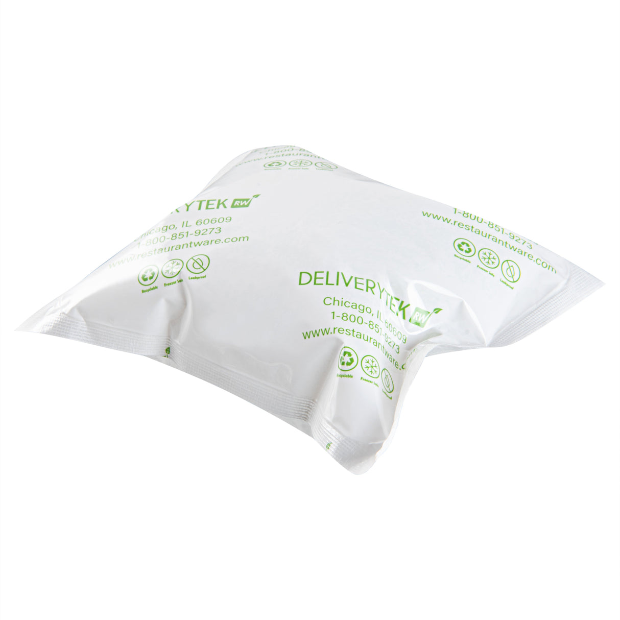 Ice Packs, Shipping, Delivery Tek, Plastic, 5 x 4.5 Inch,100 - 1 EACH