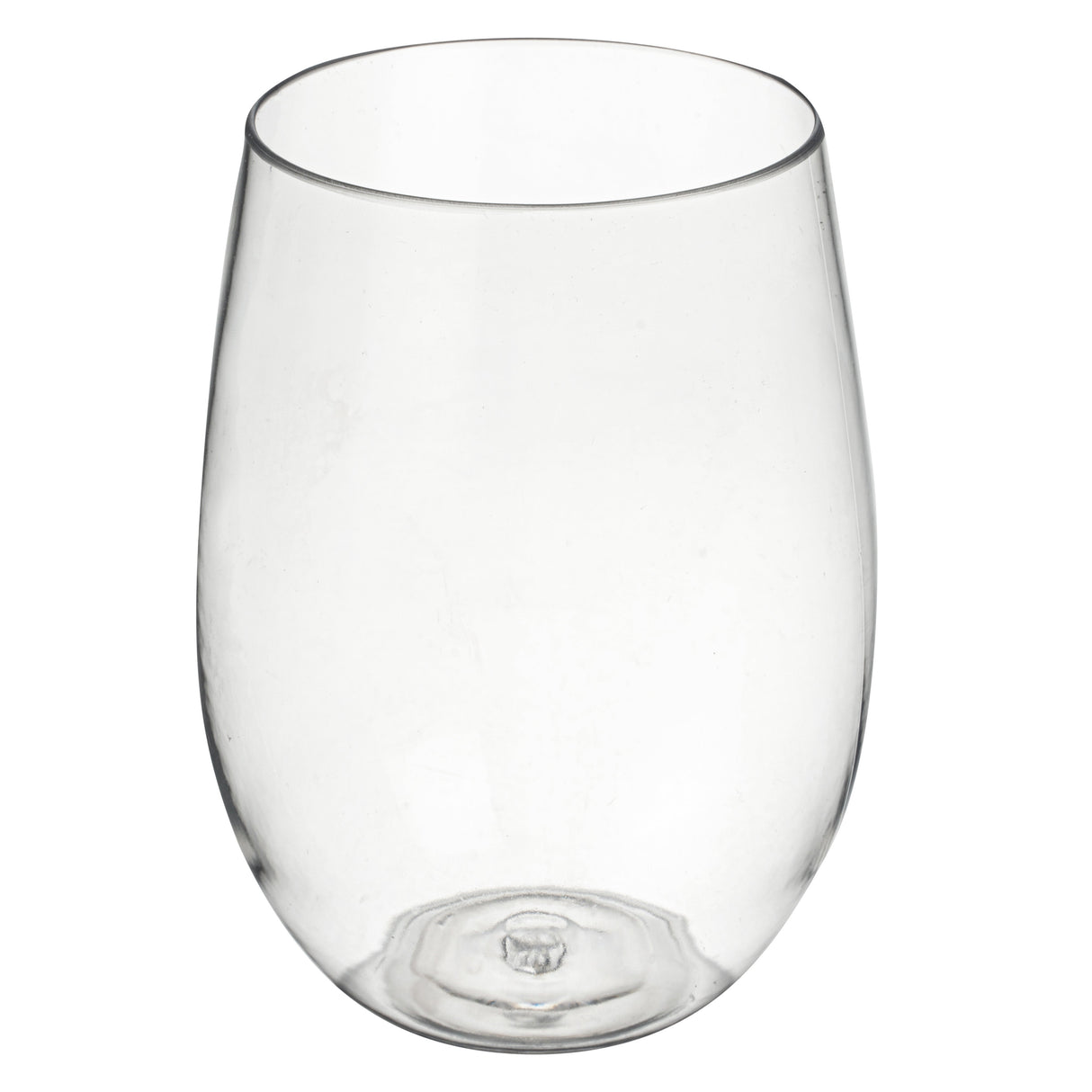 Cups, Wine, 16 Ounce, Plastic, Clear, Stemless,10 - 1 EACH