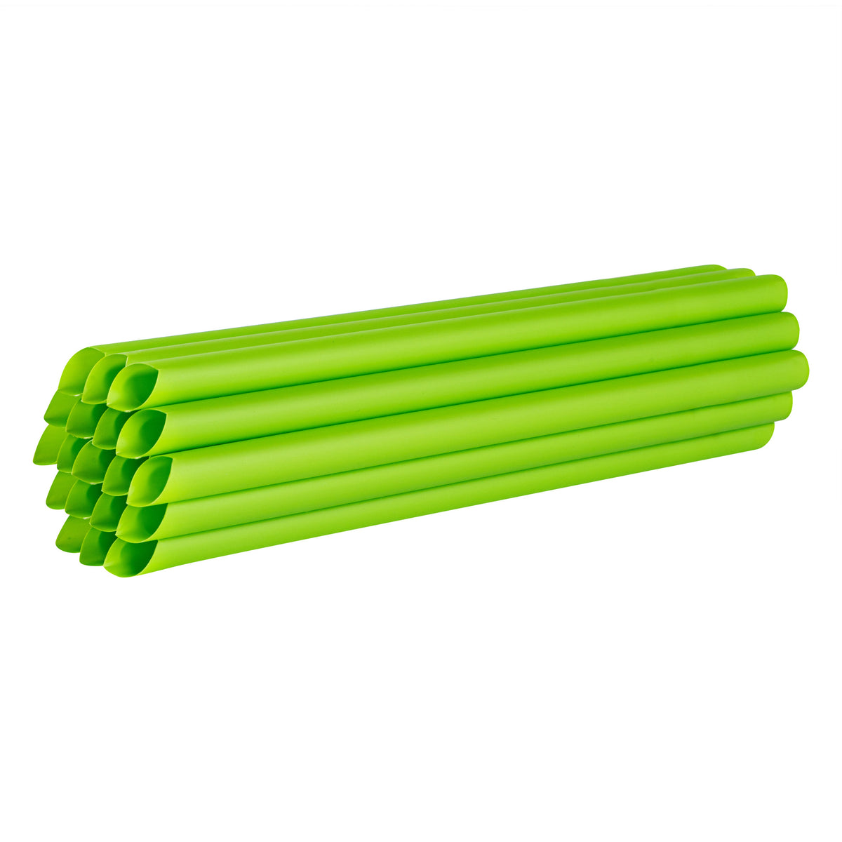 Straws, Boba, Basic Nature 9 Inch, Plastic, Green, PLA & PBAT, 1 Each,100 - 1 COUNT