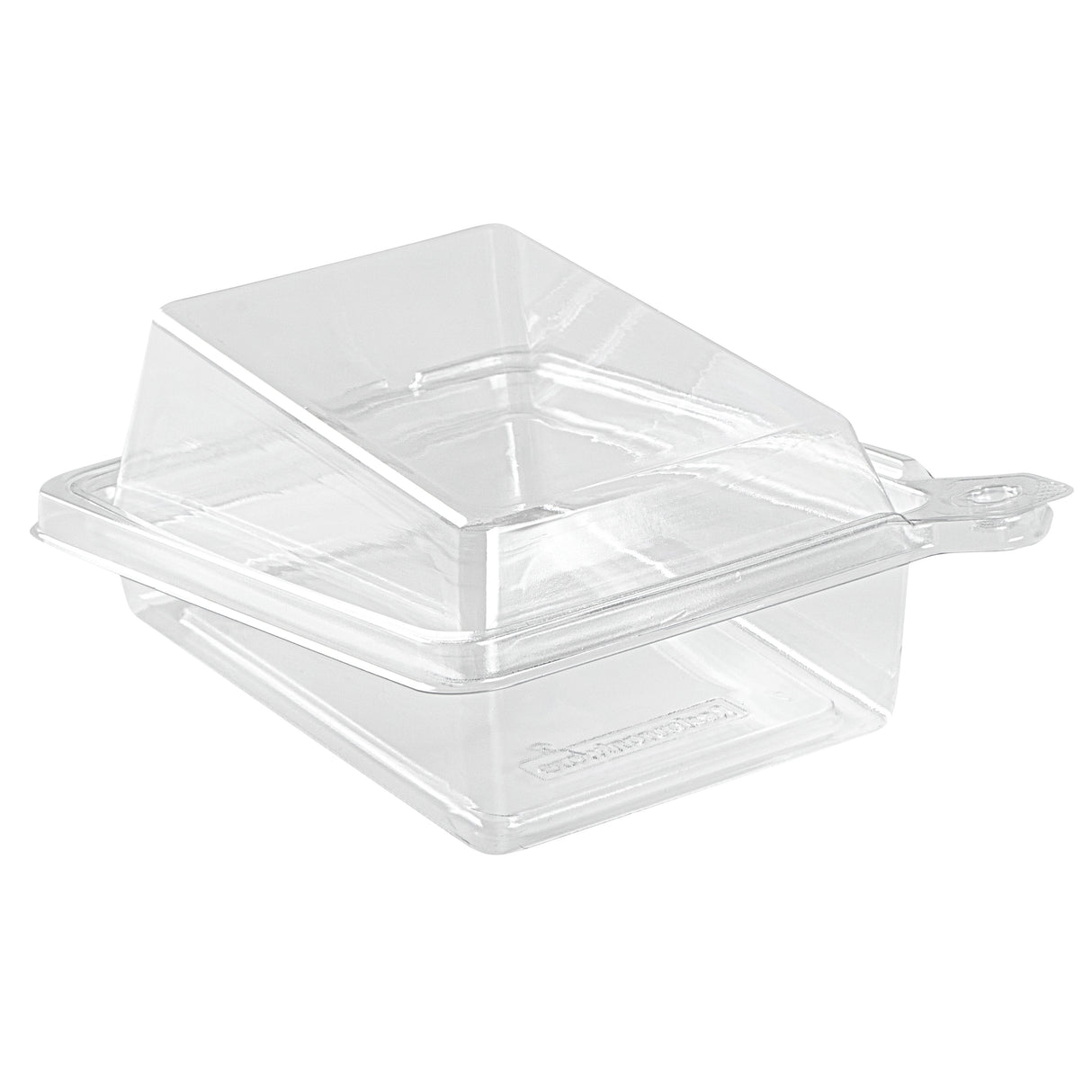 Containers, Sandwich, Tamper Tek, Plastic, Clear, 6 x 4.5 x 2.25 Inch, with Lid, Tamper-Evident,100 - 1 EACH