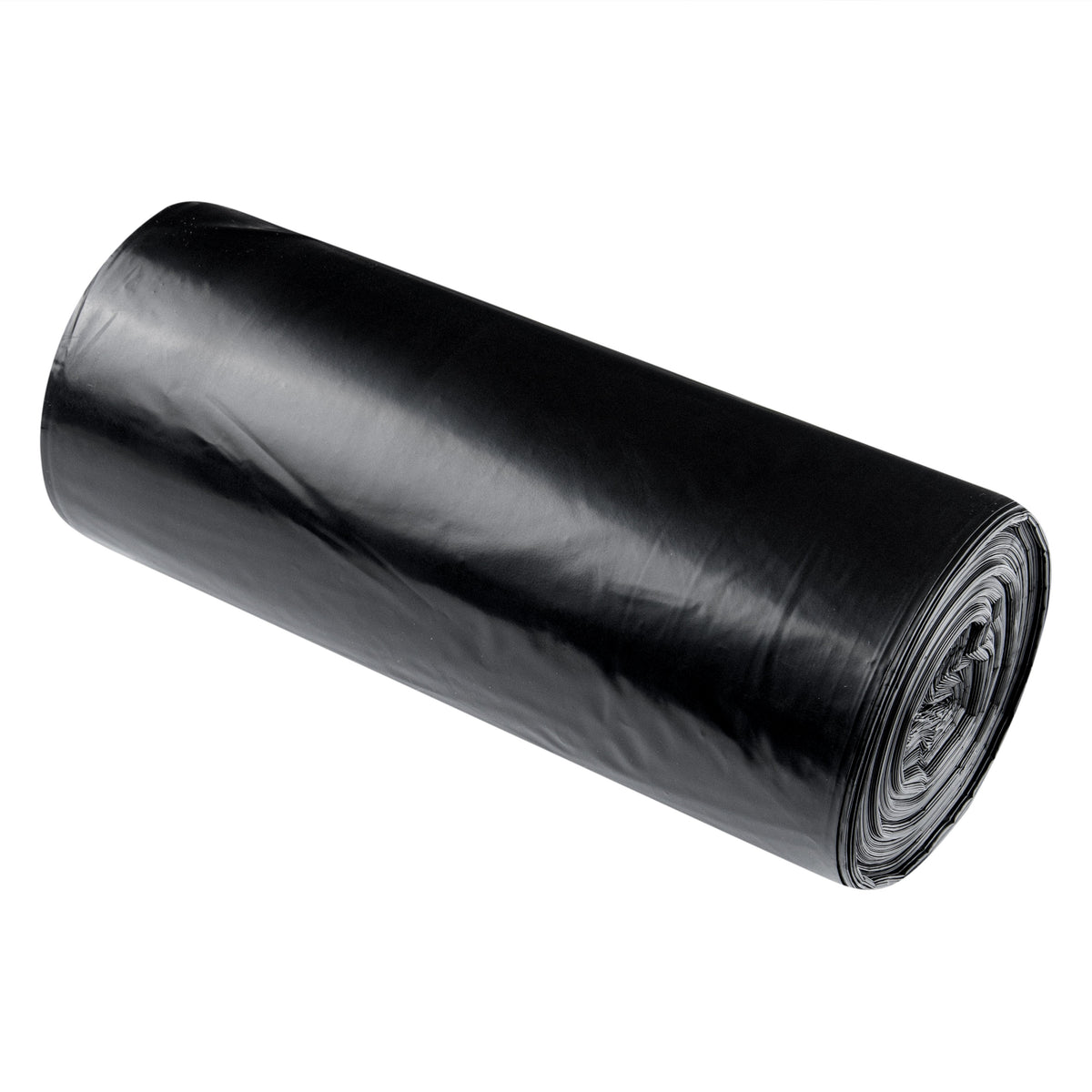 Can Liners, 45 Gallon, Black, Heavy-Duty, 1.5 Mil, 1 Each,100 - 1 COUNT