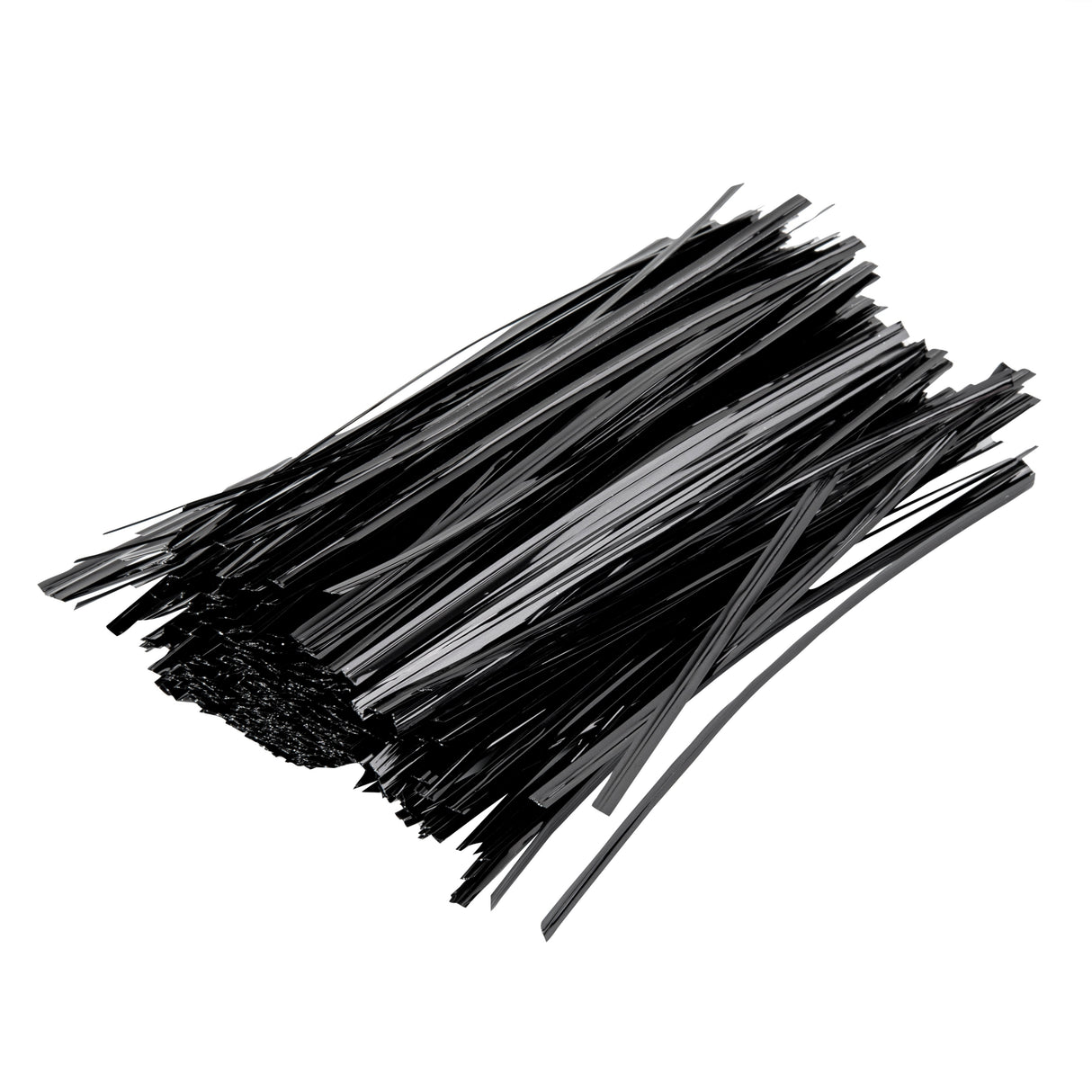 Twist Ties, Bag Tek, 6 Inch, Black,500 - 1 EACH