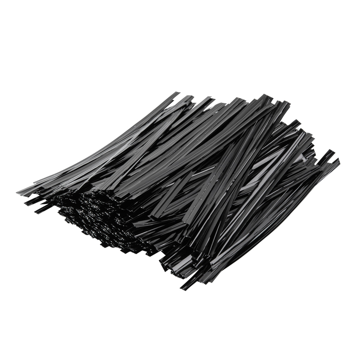Twist Ties, Bag Tek, 4 Inch, Black,500 - 1 EACH