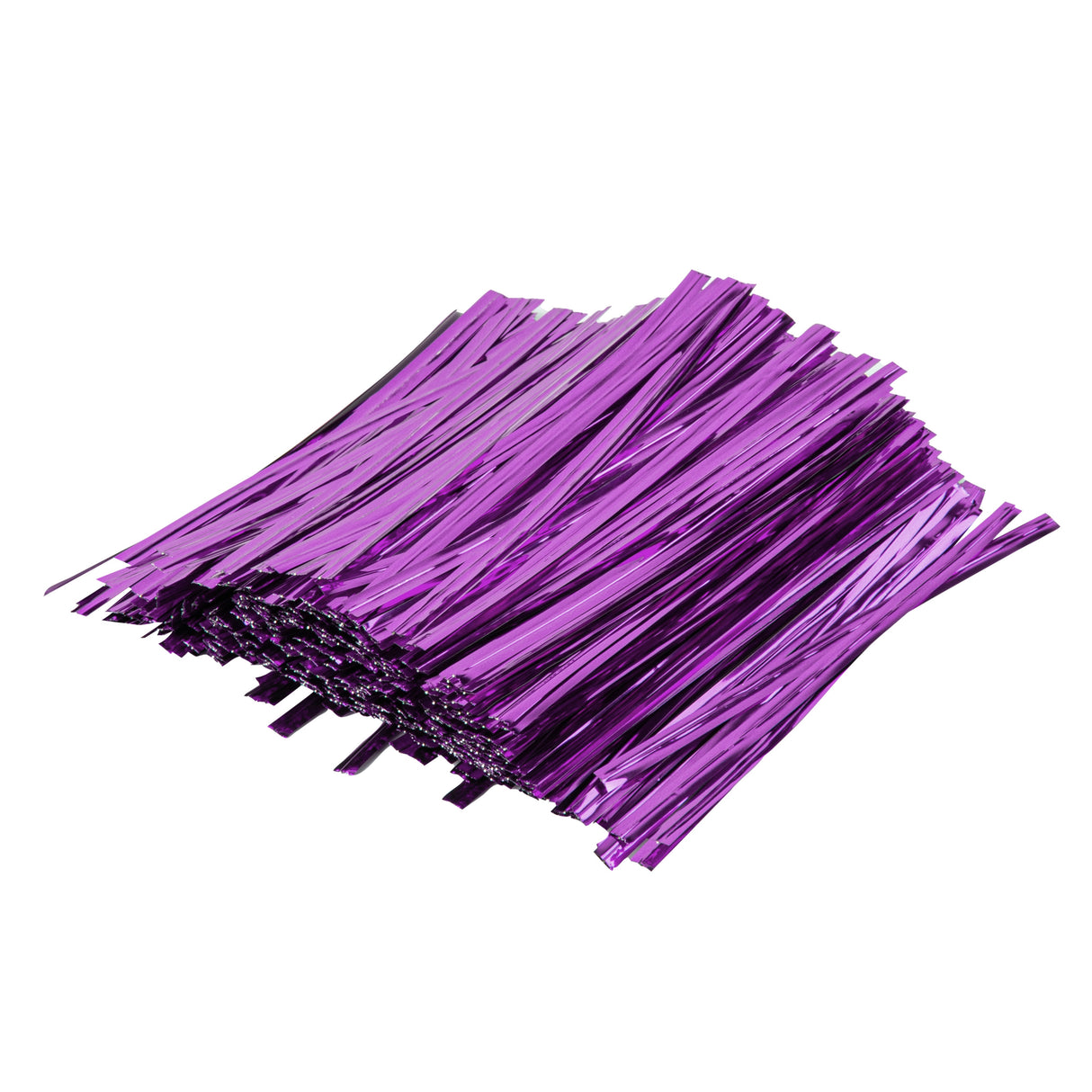 Twist Ties, Bag Tek, 4 Inch, Purple,500 - 1 EACH