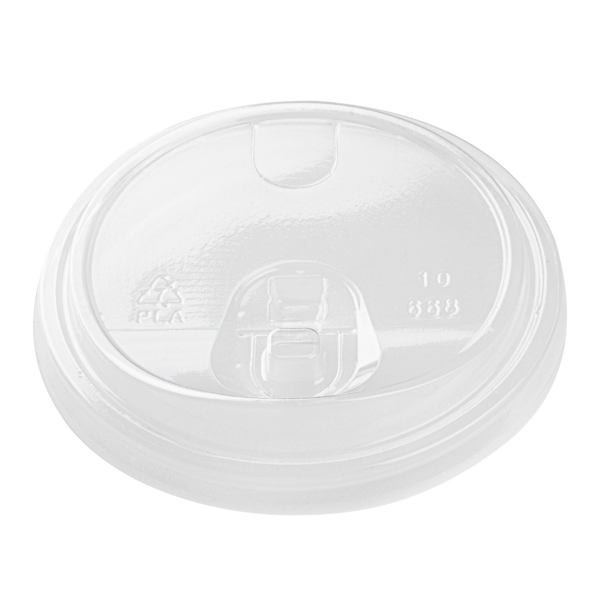 Lids, Flat, Plastic, Clear, Compostable, for 9/12/16/20/22 Ounce Cold Cups, 1 Each,1000 - 1 COUNT