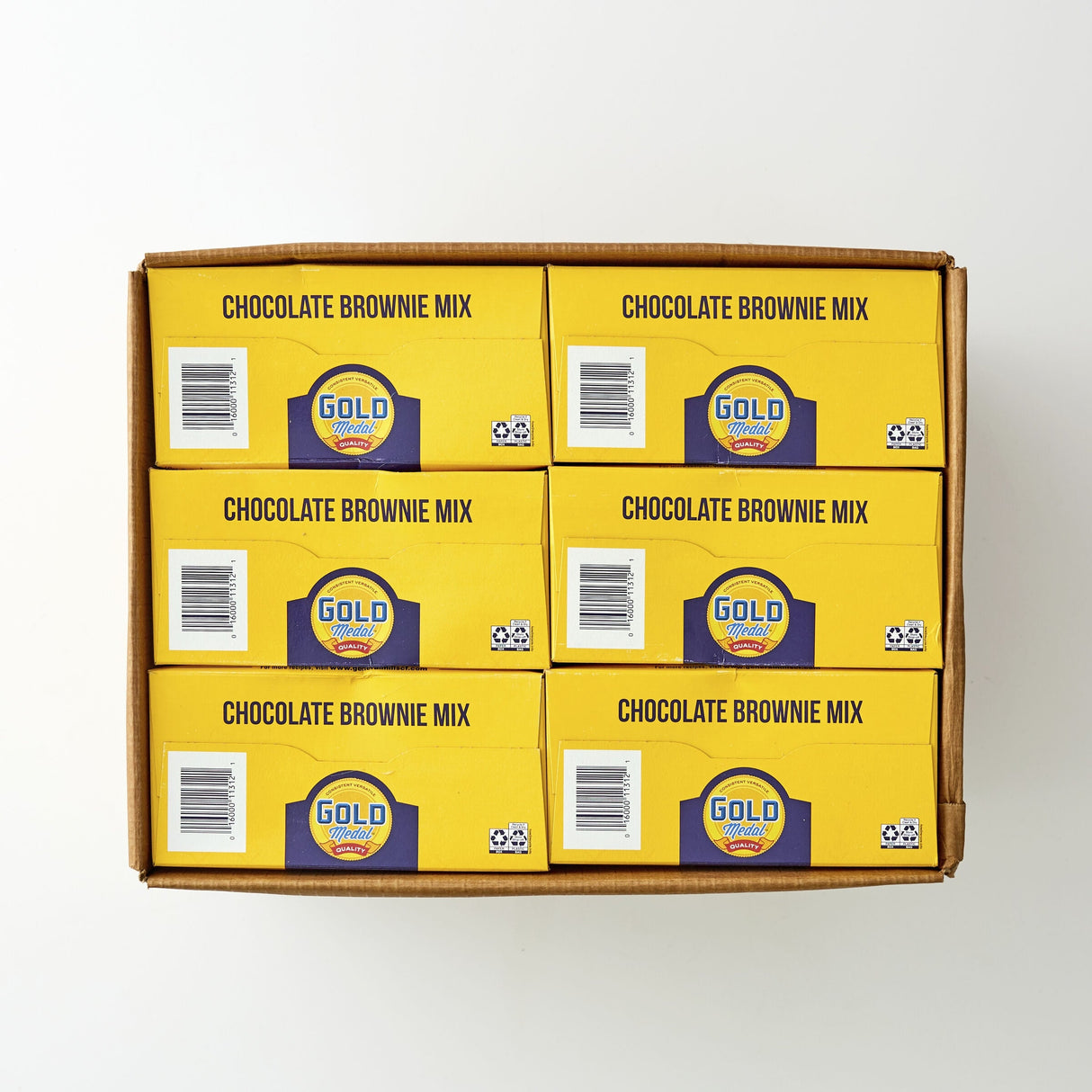 Mix, Brownie, Chocolate, Shelf-Stable,6 - 6 POUND