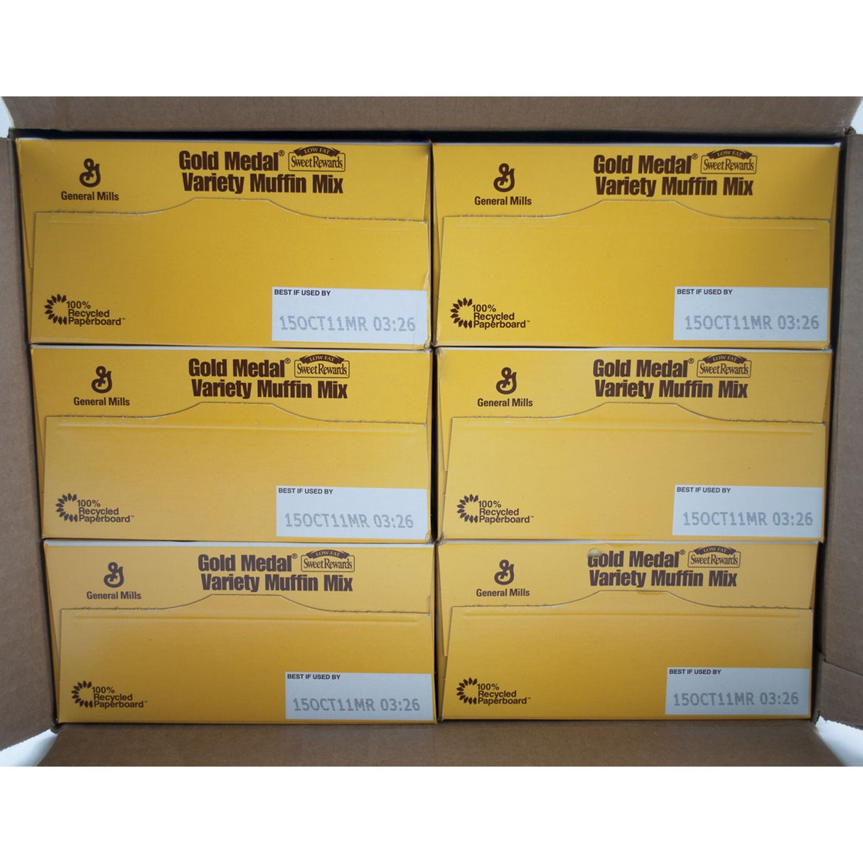 Mix, Muffin, Variety, Low Fat,6 - 4.5 POUND